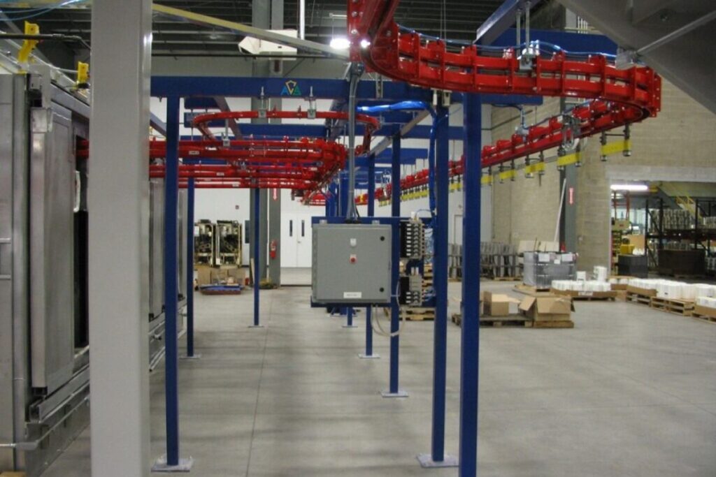 7T Enclosed Overhead Conveyor