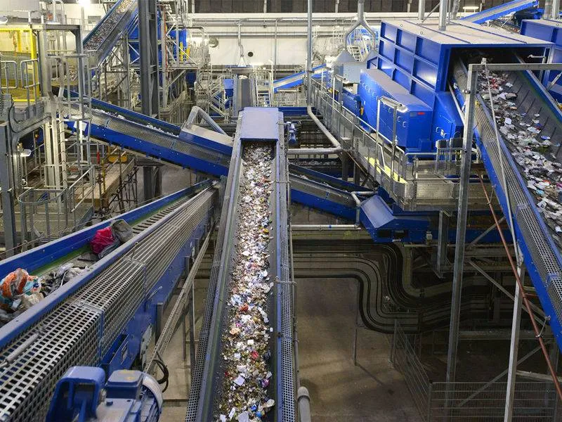 Trash Handling Conveyors